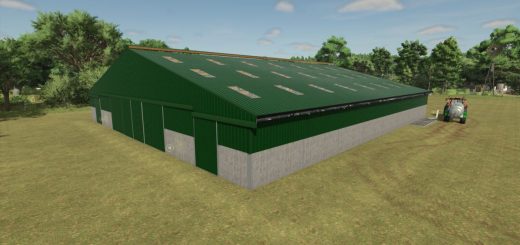 Eight Bay Double Cow Shed V1.0