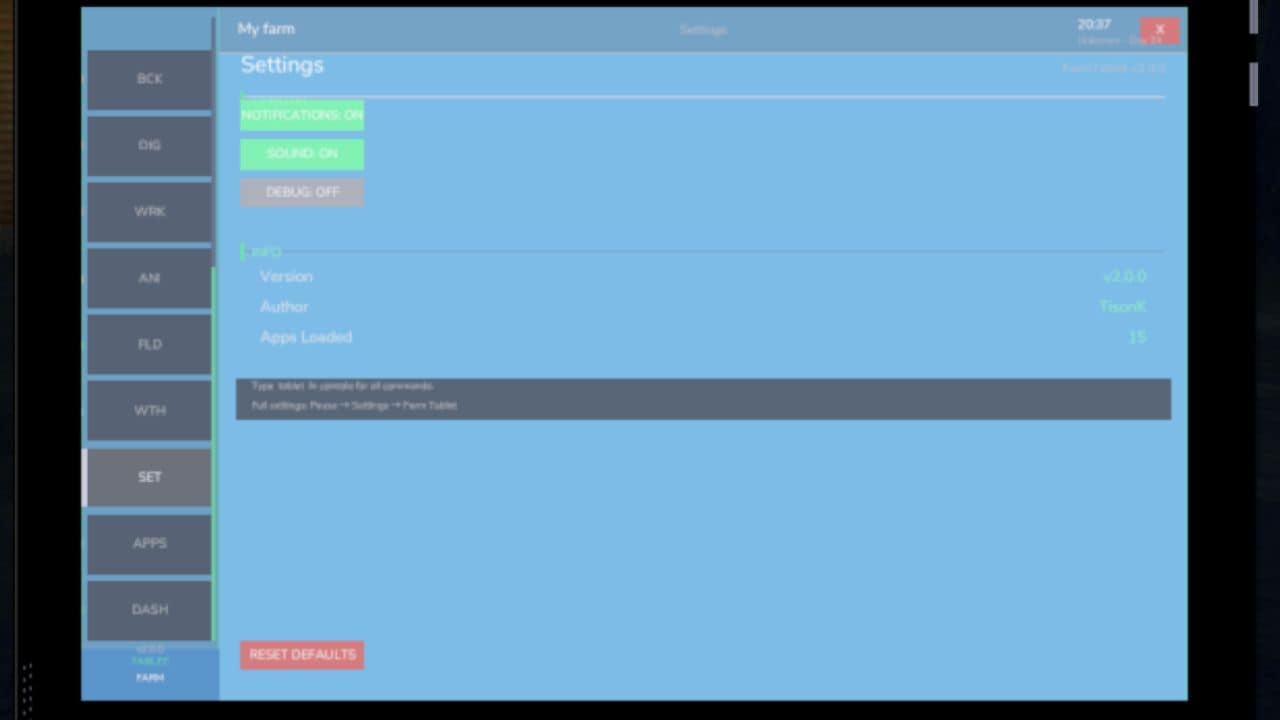 Farm Tablet v2.1.2.0