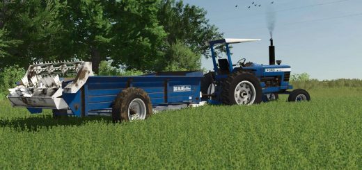 Ford Big Blue Manure Spreader Pack v1.0