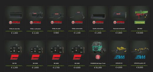 FS19 Vehicles and Tools (S-Z) V1.0