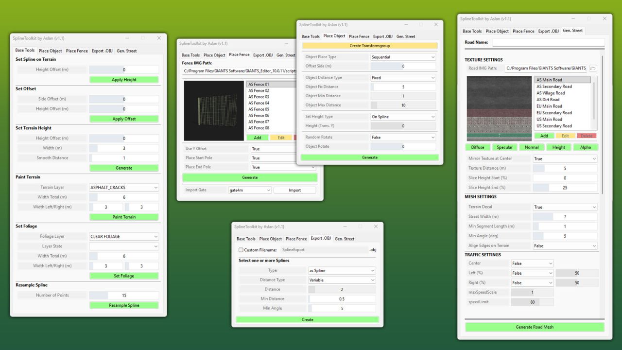 GE10 Script – SplineToolkit v1.0.1.0