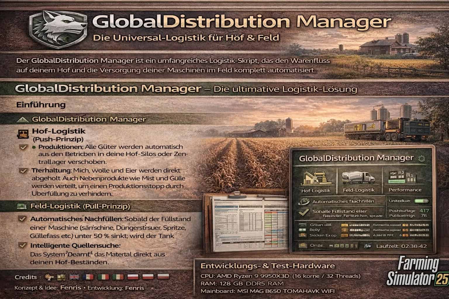 GlobalDistribution Manager v1.0