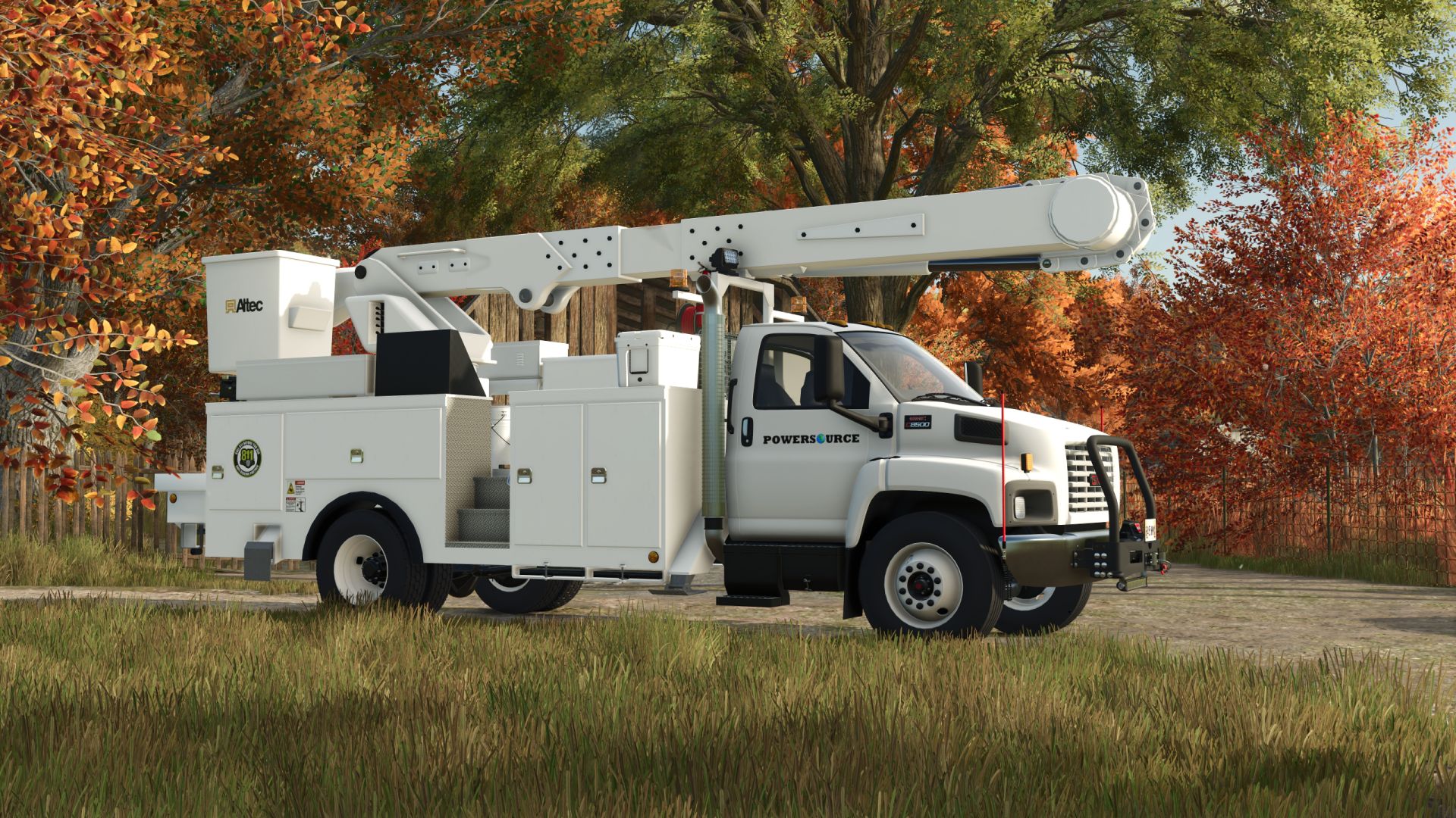 GMC C8500 Bucket Truck V1.0