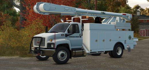 GMC C8500 Bucket Truck V1.1