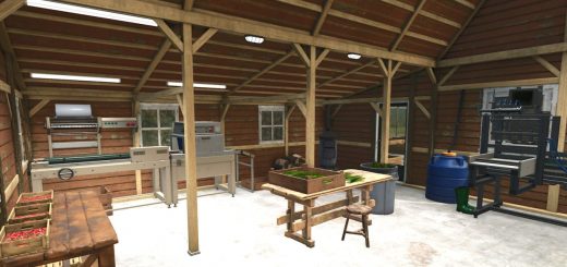 Greenhouse With Canned Packaged Foods Production v1.0