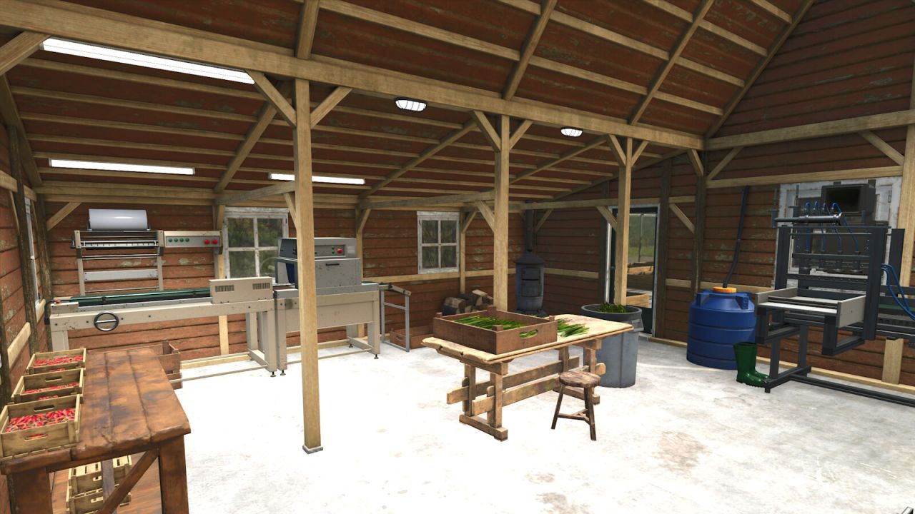 Greenhouse With Canned Packaged Foods Production v1.0