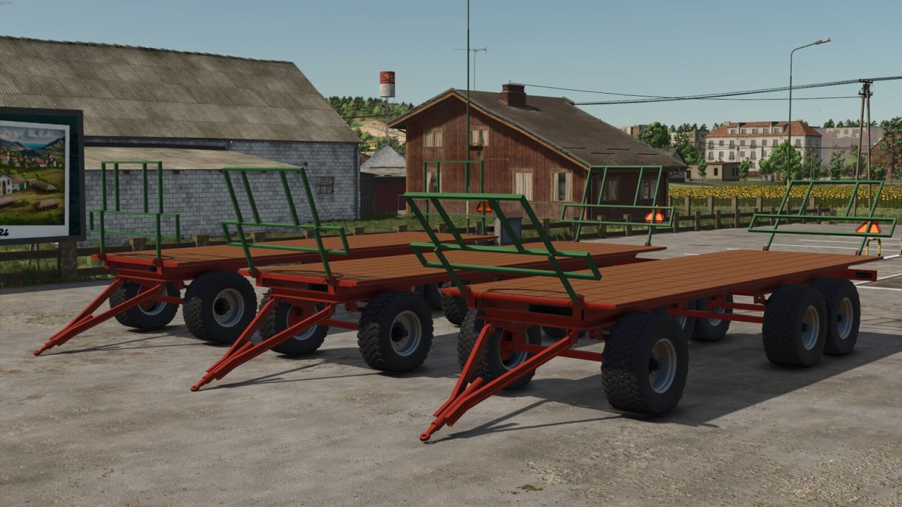 Homemade Bale Trailer v1.0