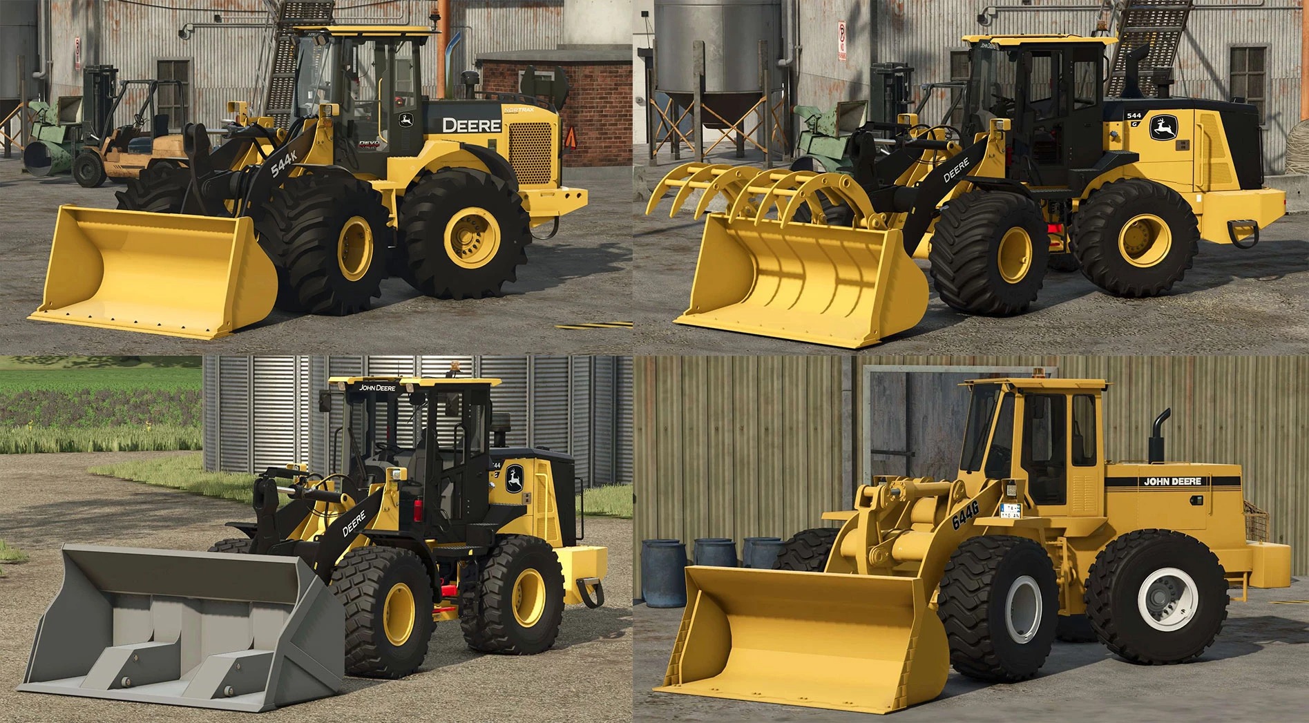 John Deere Wheel Loaders Pack v1.0