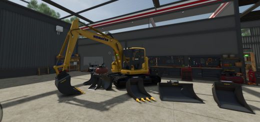 Komatsu PC138USLC v1.0