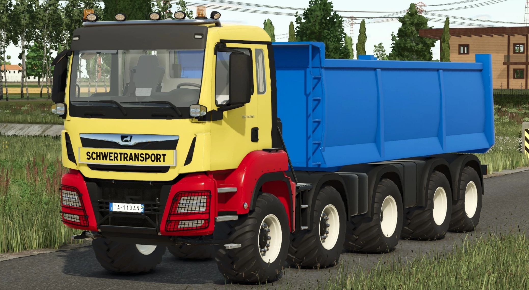 MAN TGS 18.500 Kipper Truck v1.0