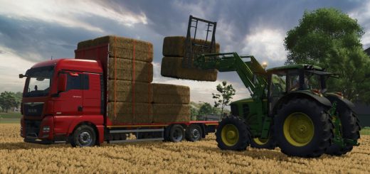 MAN TGX 6×2 Straw Bale v2.0