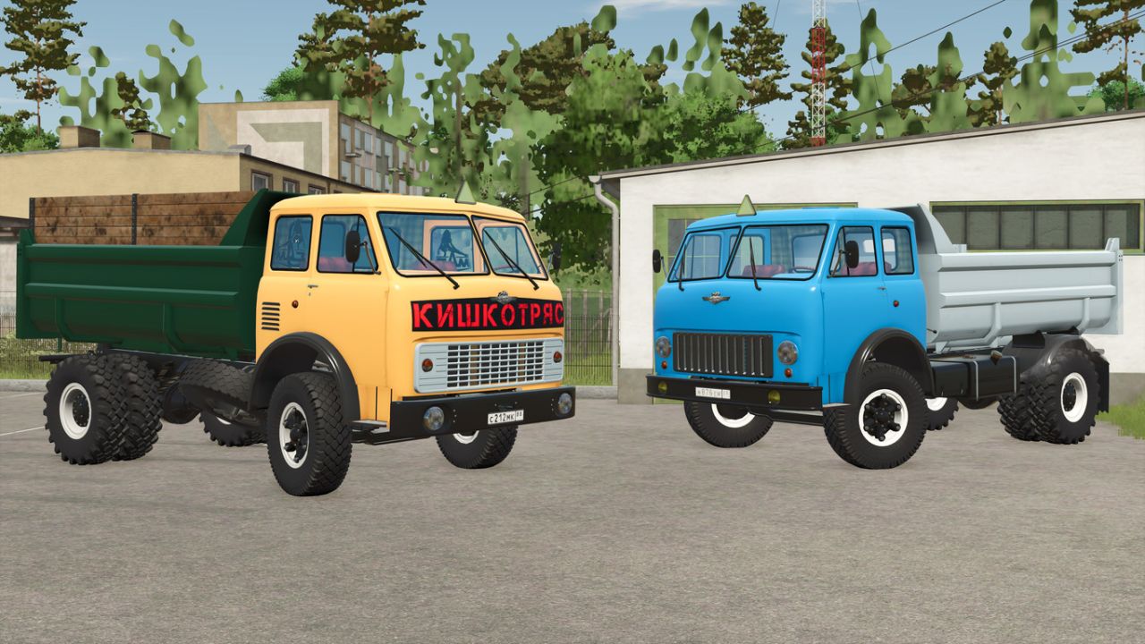 MAZ-5549 Dump truck v1.0