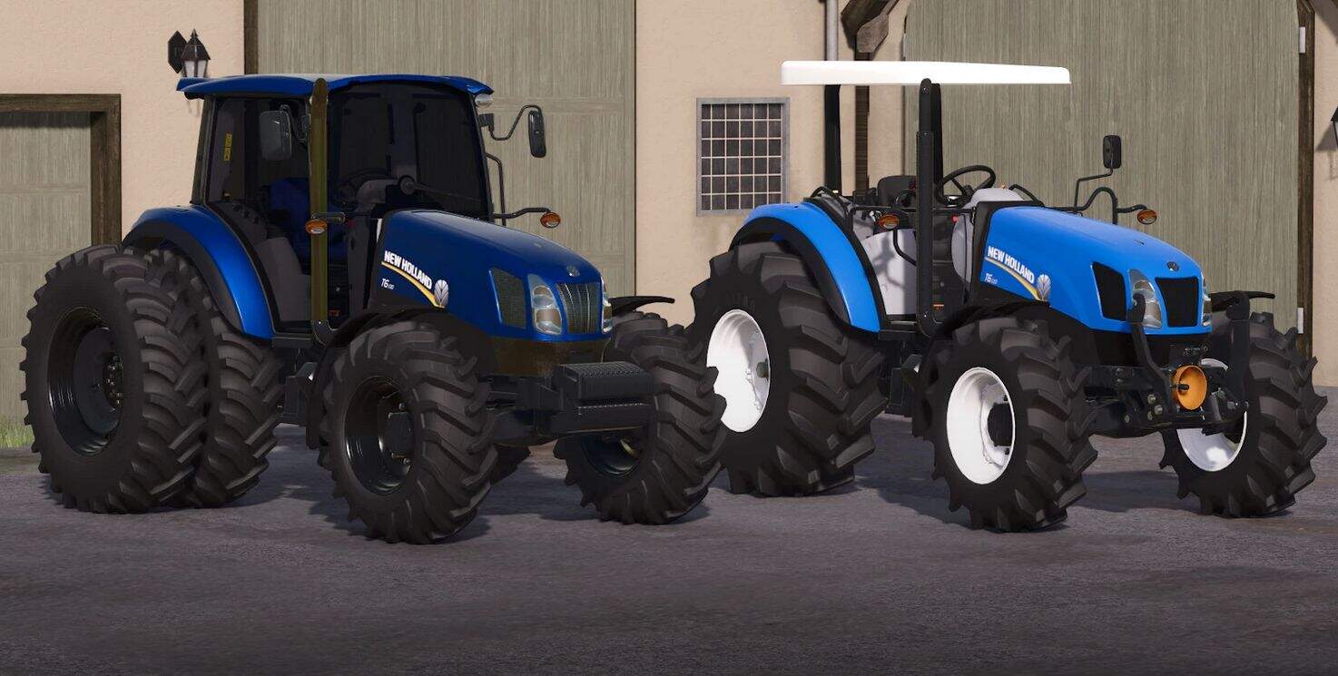 New Holland T6110 And 665TL v1.0