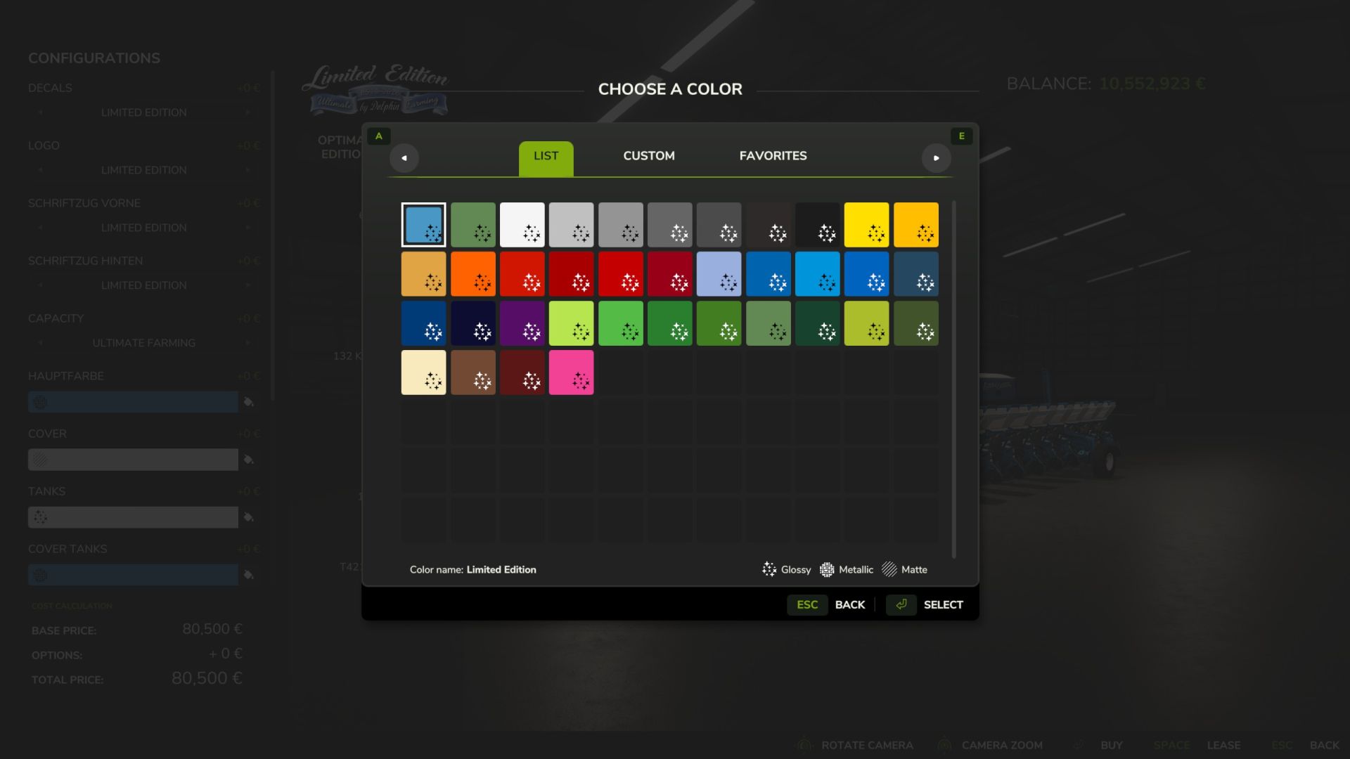 Optima RS Limited Edition v1.0