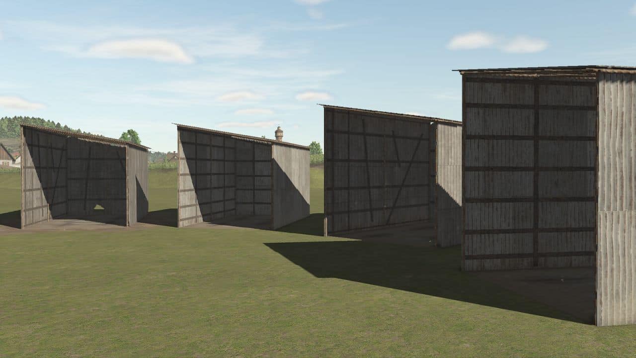 Pack Of Small Sheds v1.0