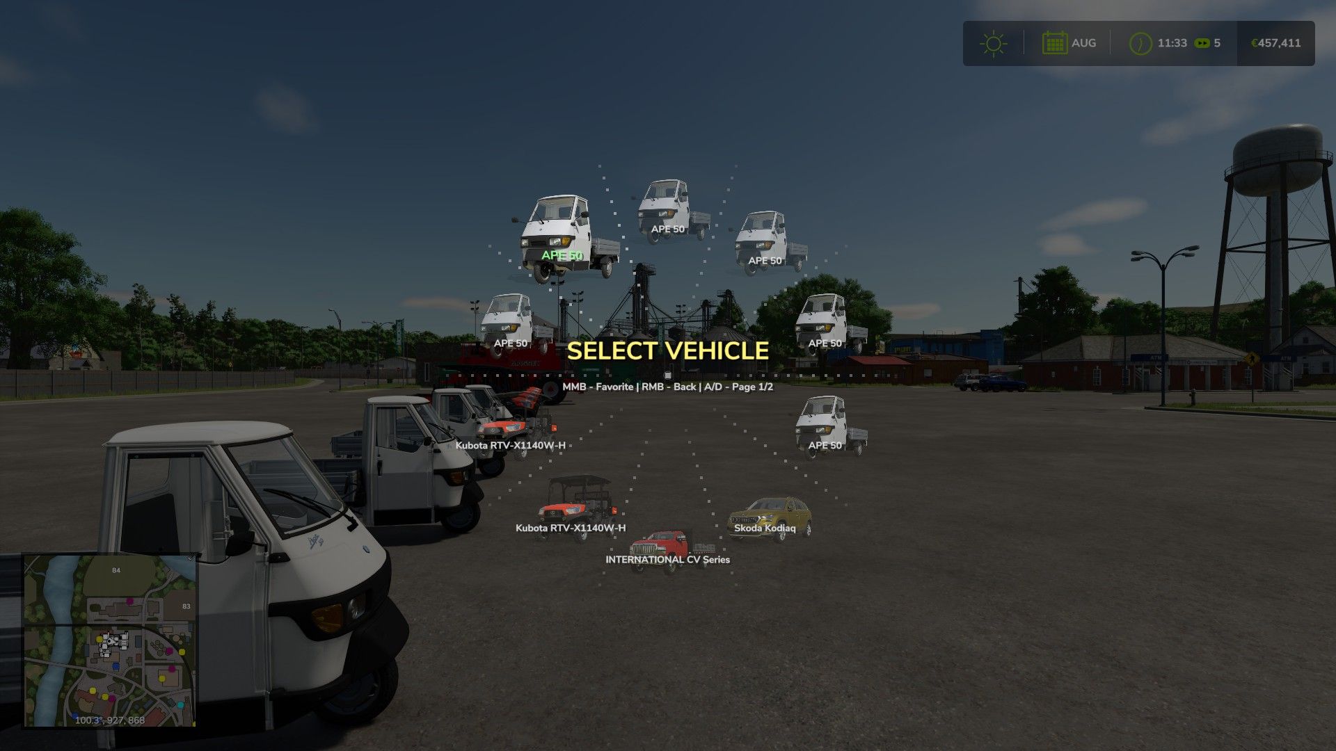 Radial Vehicle Switcher V1.0.1