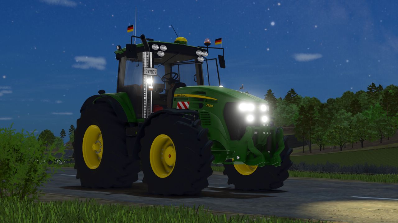 Realistic 6.1L JohnDeere 4VCR Straightpipe Sound v1.0