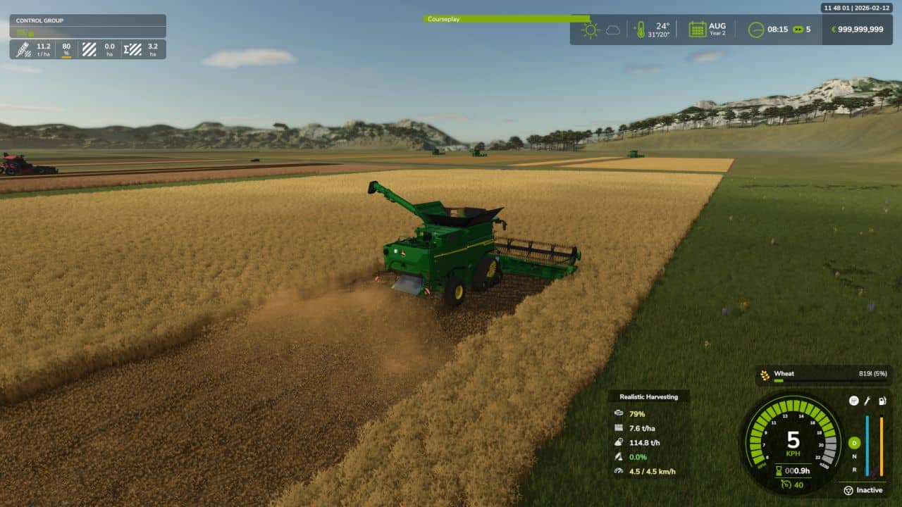 Realistic Harvesting v1.4