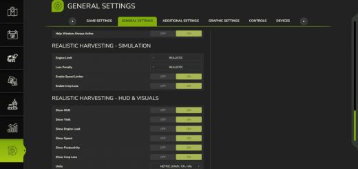 Realistic Harvesting v1.4.2.0
