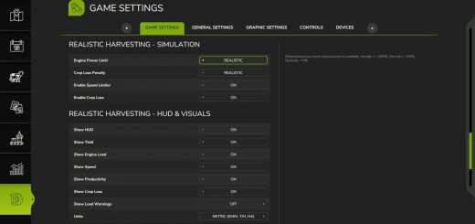 Realistic Harvesting v1.4.3.0