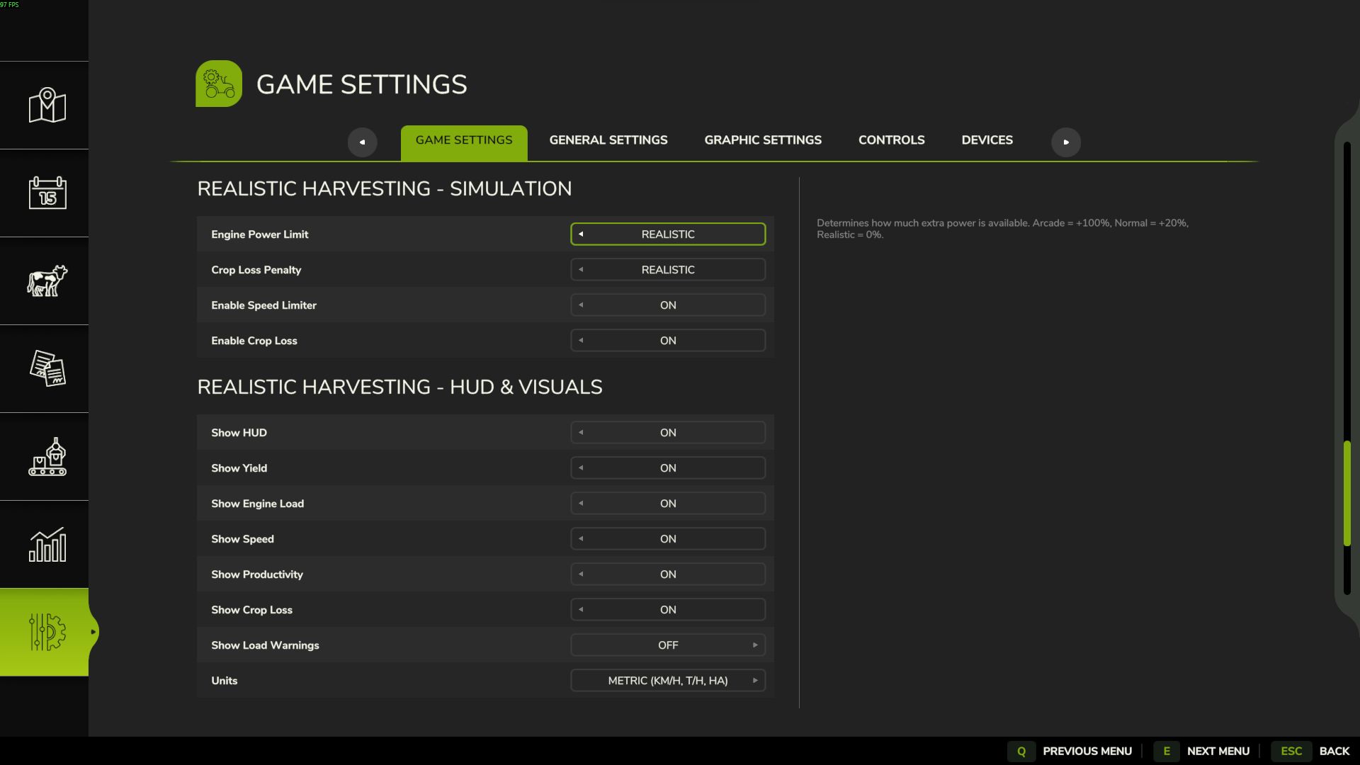 Realistic Harvesting v1.4.3.0