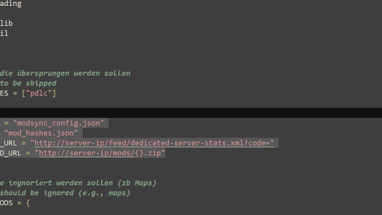 Self-synchronizing mod tool for server operators v1.0