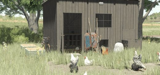 Small Chicken Coop 5×3 v1.0