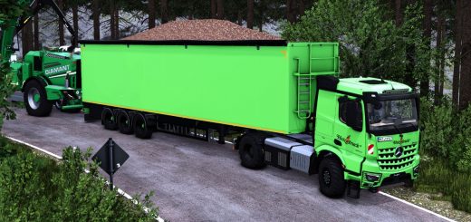 STAS Walking floor trailer V1.0