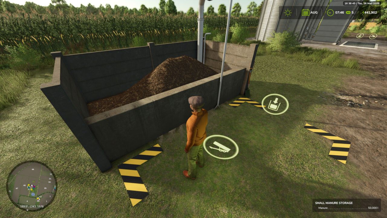 Storage For Stones, Woodchips And Manure v1.0