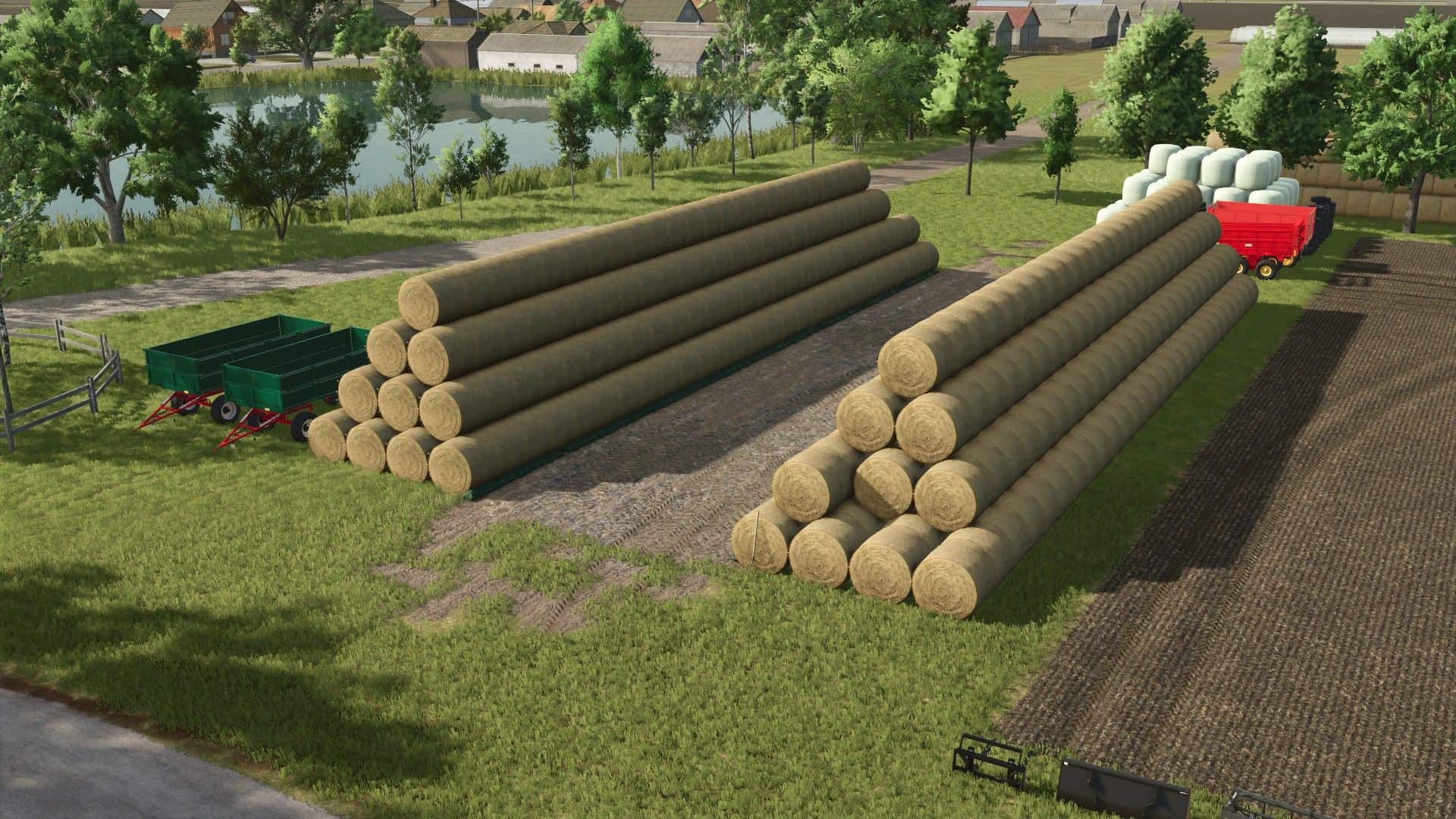 Straw Stack Bunker Silo v1.0