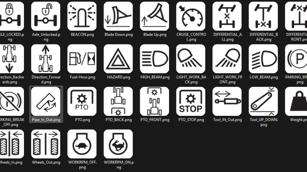 Streamdeck Icon Pack for Machines v1.0