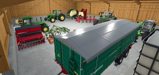 Woodbarn With Storage Shelves v1.0.0.1