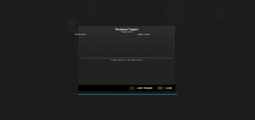 Workplace Triggers v1.0.3.0