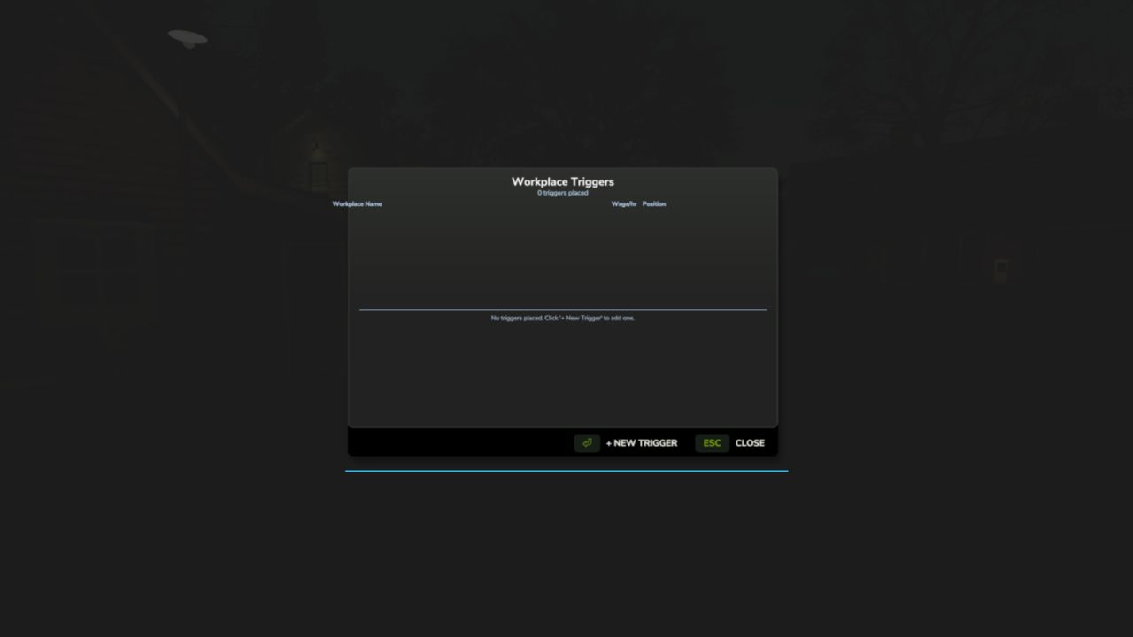 Workplace Triggers v1.0.3.0