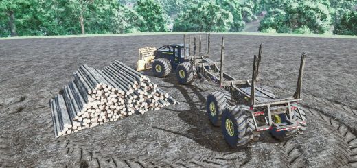 848 Forwarder Pack w/ Pitts Trailer (Autoload Option) v1.0