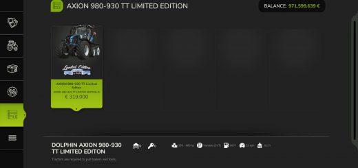 Axion 980 TT Limited Edition v1.0