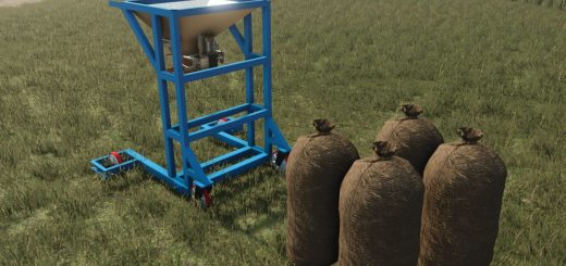 Bag packaging pack with bucket V1.0