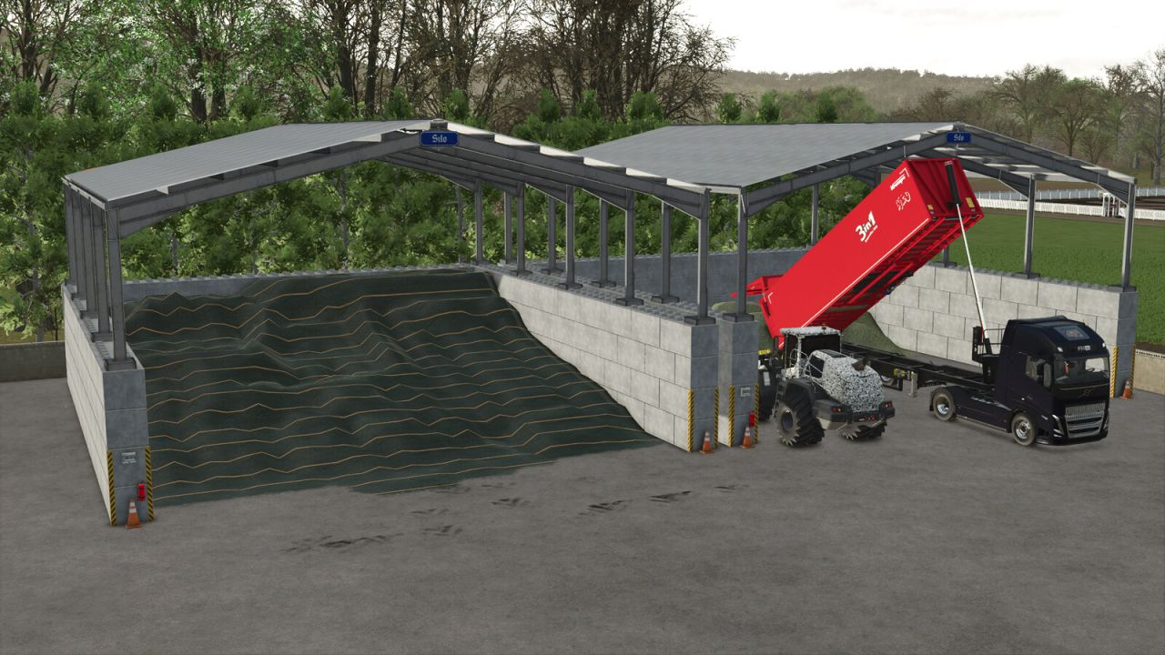 Bulkmaterial/Silo Shed v1.0