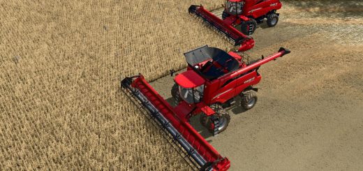Case IH 3020 Terraflex Headers v1.0
