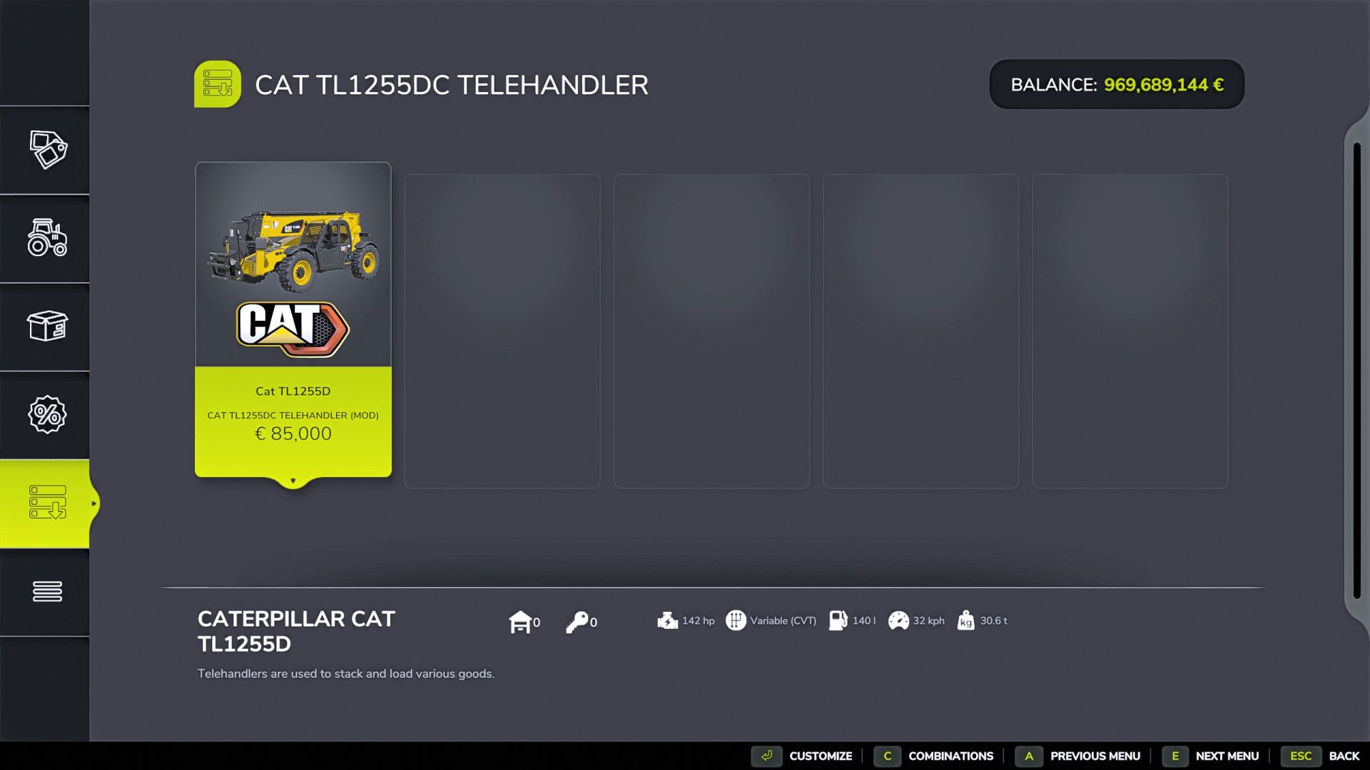 Cat 1255D v1.0