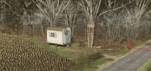 Caterpillar lowboy trailer v1.0