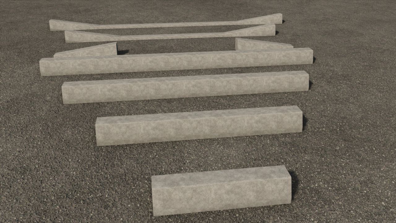 Concrete Curbs Pack v1.1