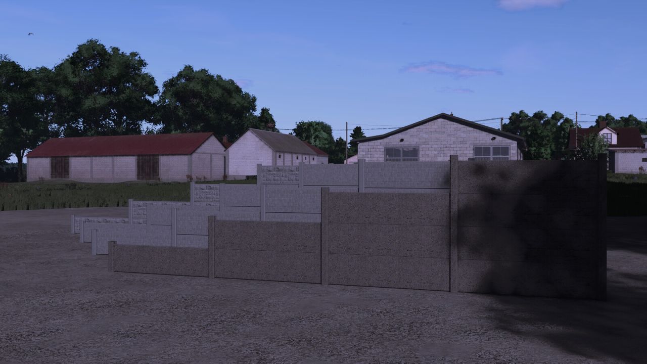 Concrete Fence Pack v1.0