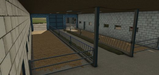 Cow Barn With Manure Plate v1.0