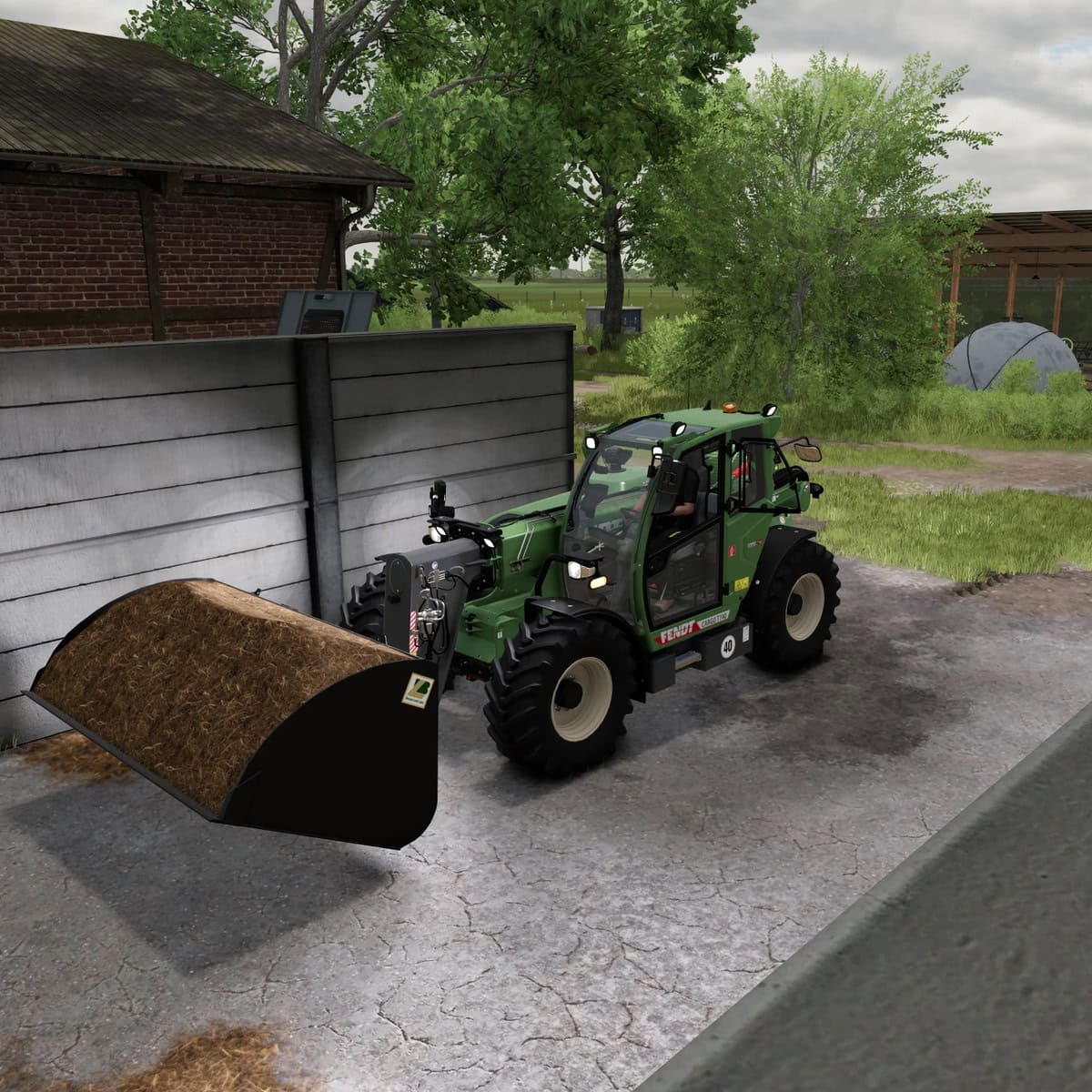 Fendt Cargo T740 / Sennebogen 340G v1.3