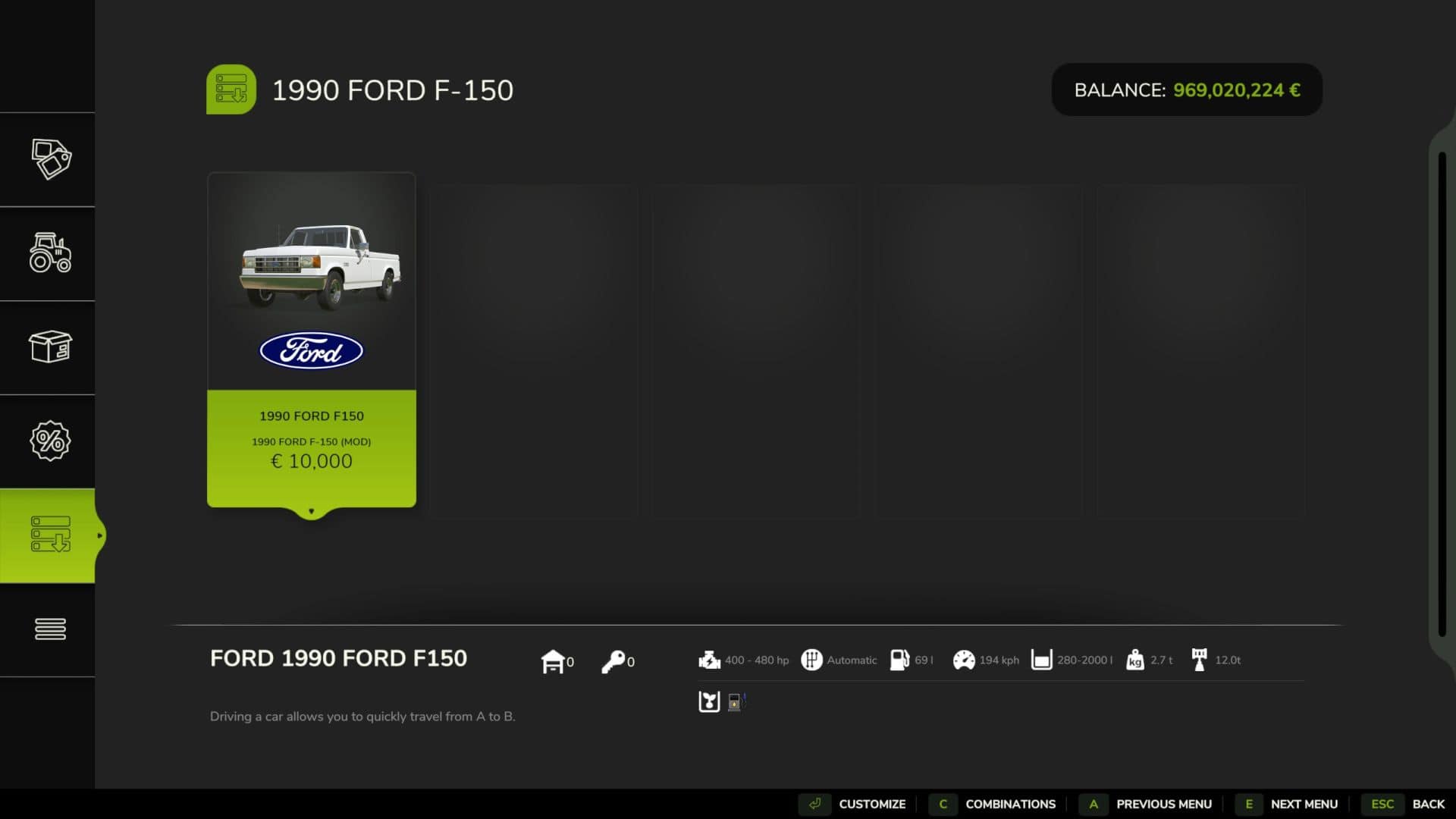 Ford F-150 1990 v1.0