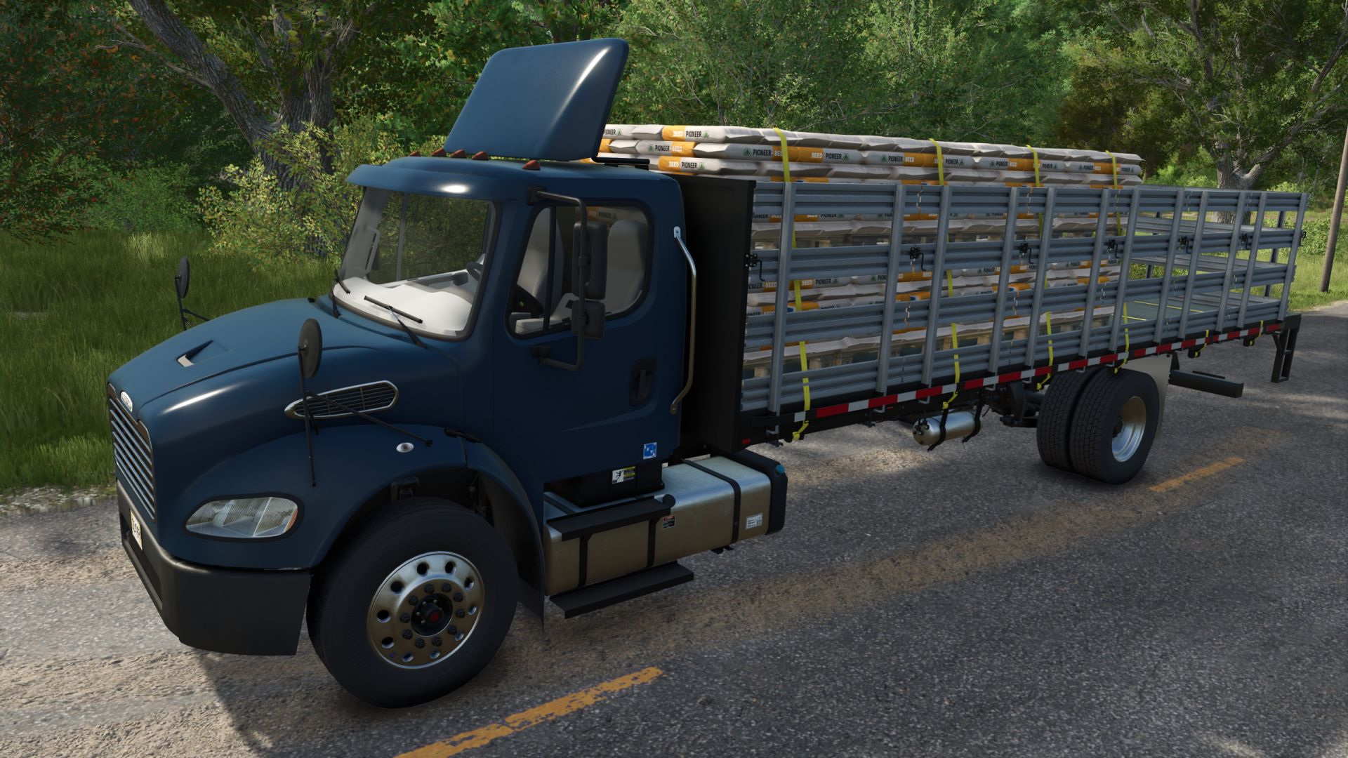 Freightliner M2 Stakebed (AutoLoad) v1.8