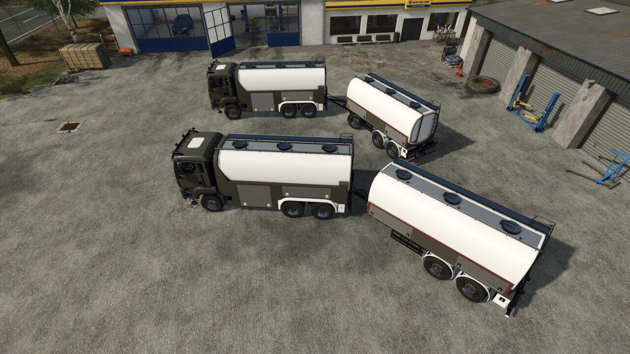 Man Milchtransport Pack v1.0