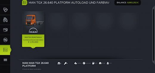 MAN TGX 26640 Autoload v1.1