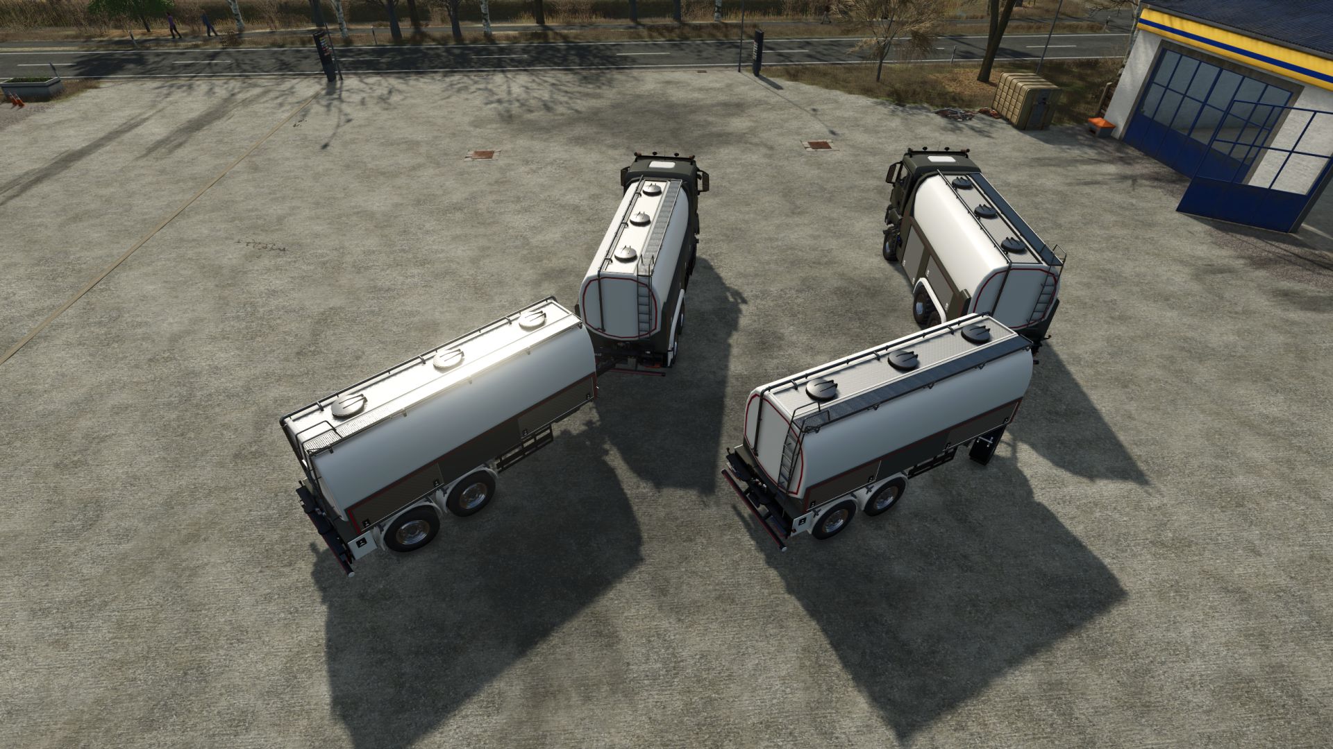MAN truck milk transporter pack v1.0